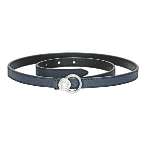 Reversible Hermès Belt Dark Blue&Black 20 mm