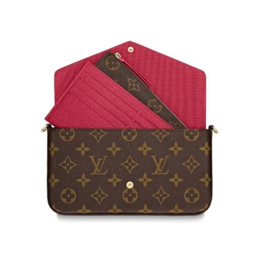 Félicie Pochette Brown Monogram - Brands Gateway