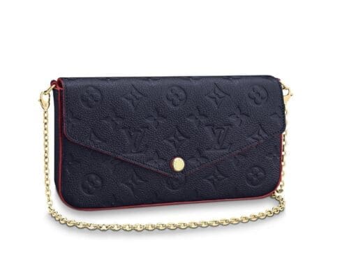 navy blue felicie pochette style bag USA