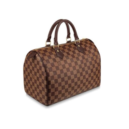 brown damier speedy 30 style bag USA
